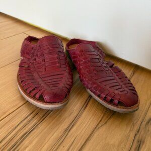 Very Volatile Huarache Mules – Size 9, Soft & Gently Worn